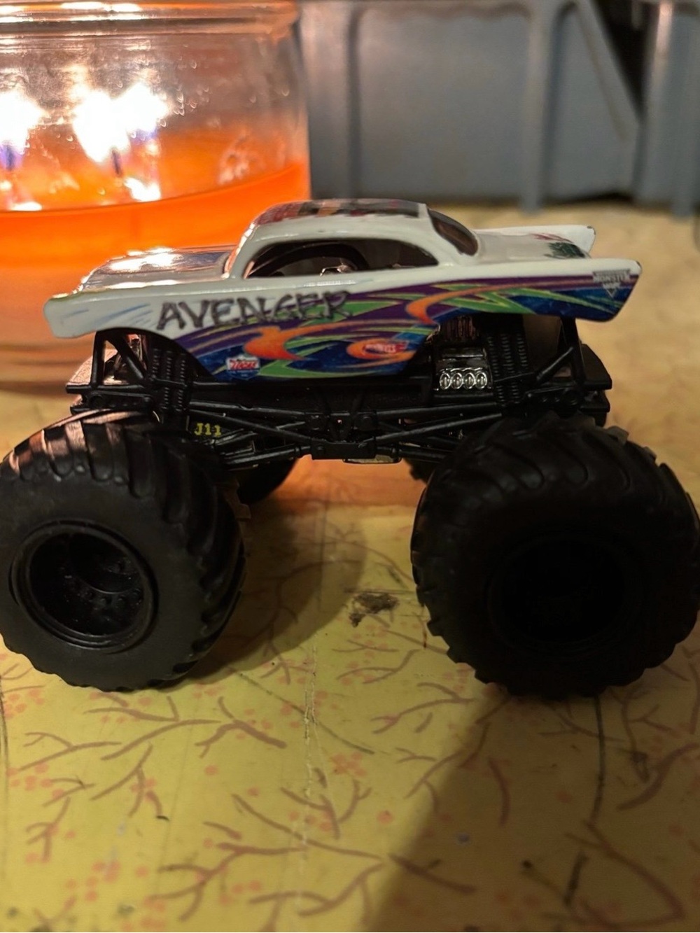 Hot Wheels Monster Jam Truck Avenger 1:64 Scale.
